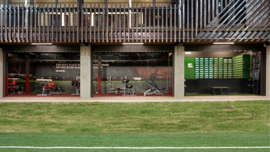 Football Training Centre. Photo: Julian Abrams. 
