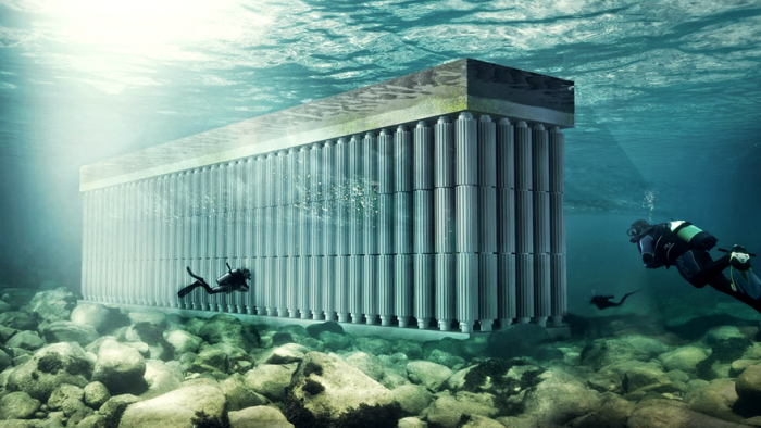 Waterstudio's Parthenon seawall doubles as natural energy generator |  Design Indaba
