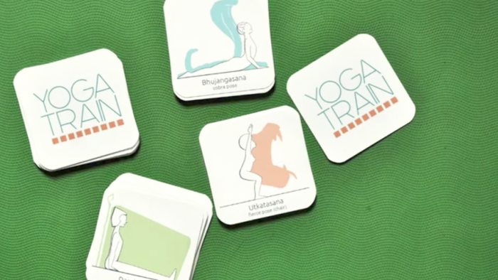 Yoga train cards