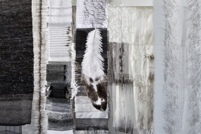 Pascale Theron's Feathered Fabrics