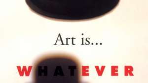Art is... whatever. Poster by Milton Glaser | School of Visual Arts | 
