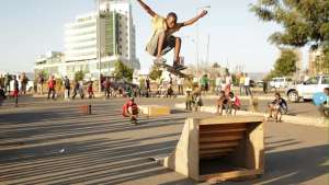 Ethiopia Skate is an initiative that uses skateboarding to make connections in Addis Ababa