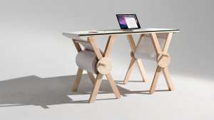 The Analogue Table by Kirsten Camara is designed to let you record all the thoughts and ideas that pass through your mind.