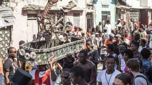 The Ghetto Biennale brings local and international art to informal Haitian neighbourhoods. 