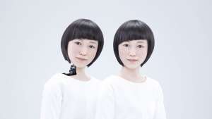 Kodomoroid, a robot news presenter that resembles a human child