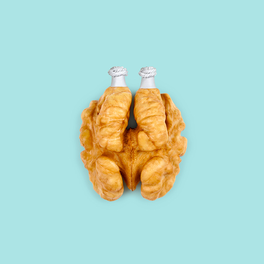 Artist Dan Cretuâ€™s quirky creations are made entirely out of food