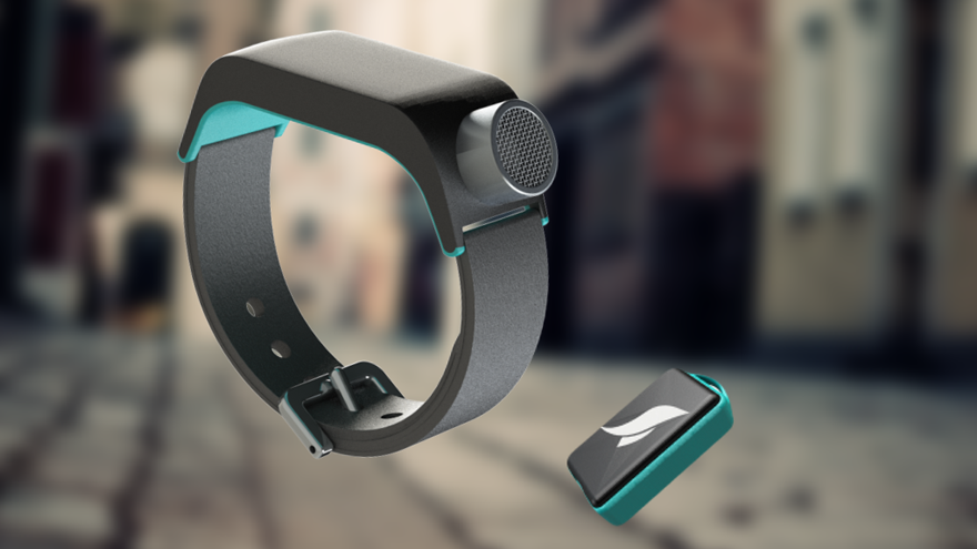 A sixth sense for visually impaired people with the Sunu wristband | Design  Indaba