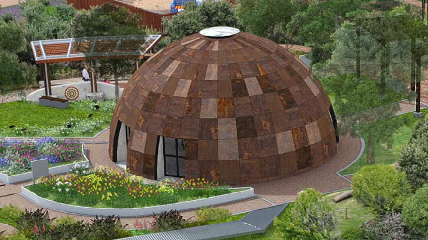 3D timber dome | Design Indaba