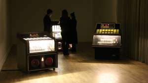 Yuri Suzuki's Juke Box Meets Tate Britain installation 
